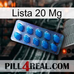 Lista 20 Mg viagra1